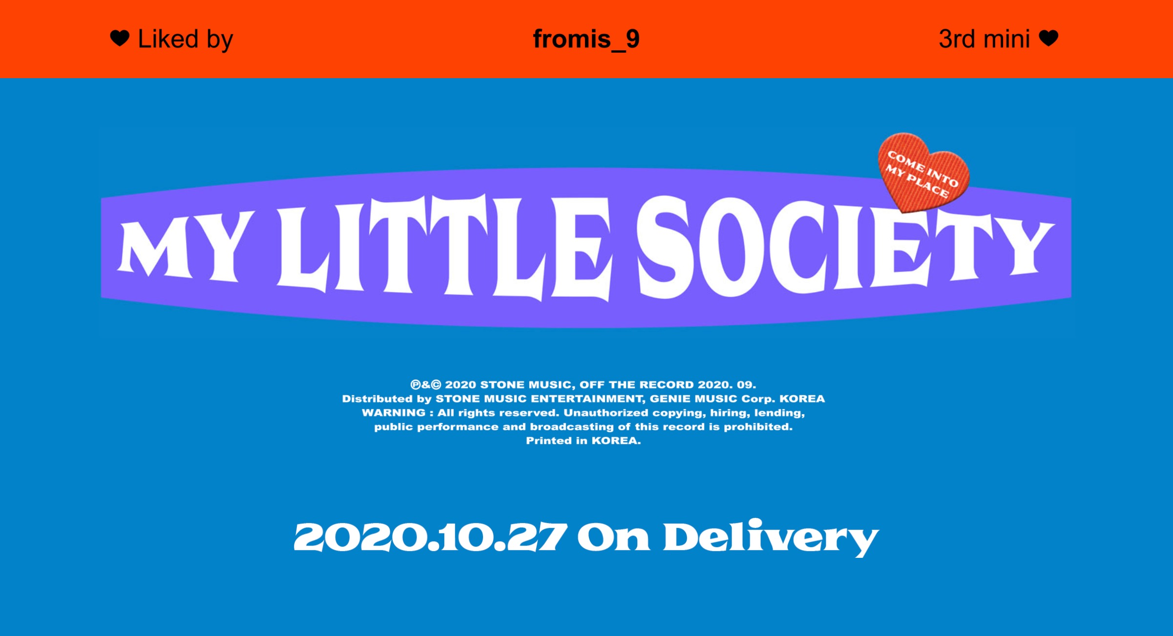 My Little Society | fromis_9